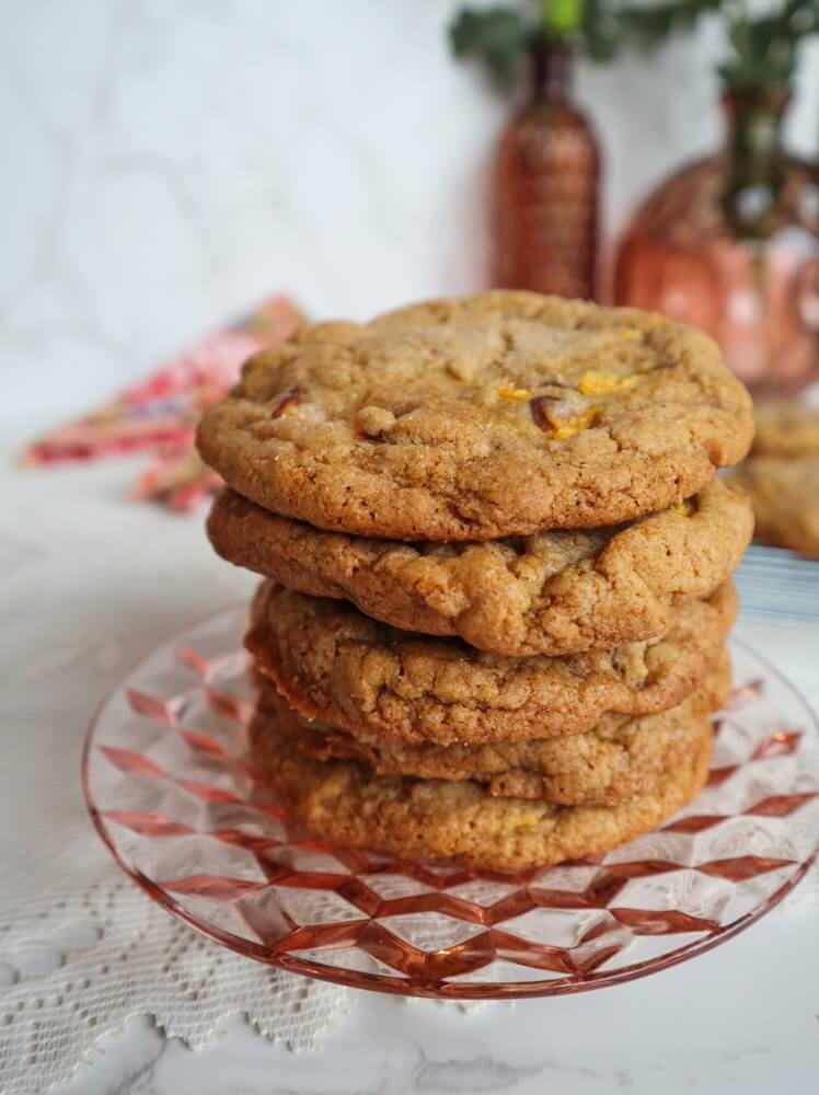 Vegan Peaches and Cream Cookies